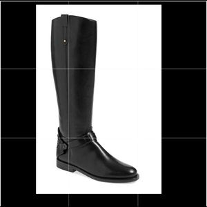 Tory Burch Leather Riding Boots